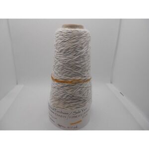 ARTFIBERS White Yarn Bamboo‎ Super Kid Mohair Silk Blend Approx 450 YDS USA